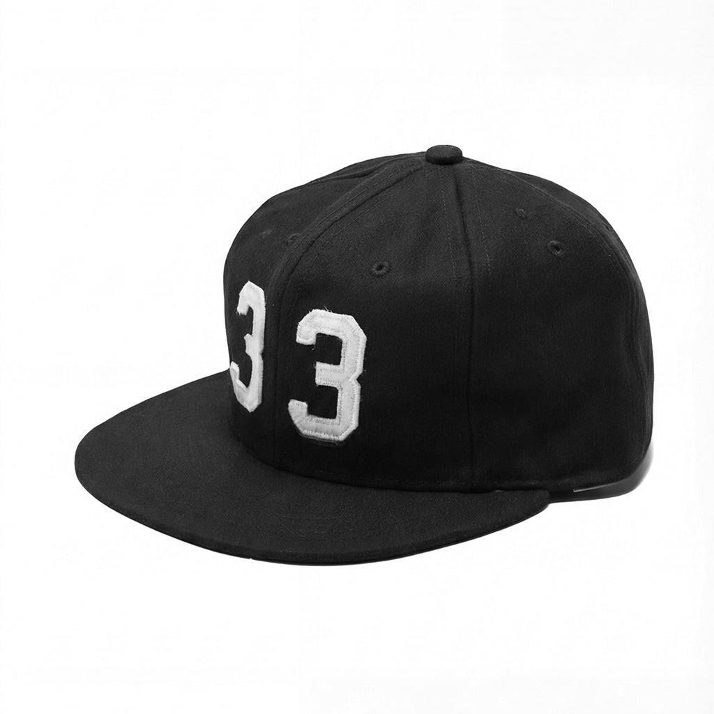 33 Hat - Black Wool - Made in Vancouver